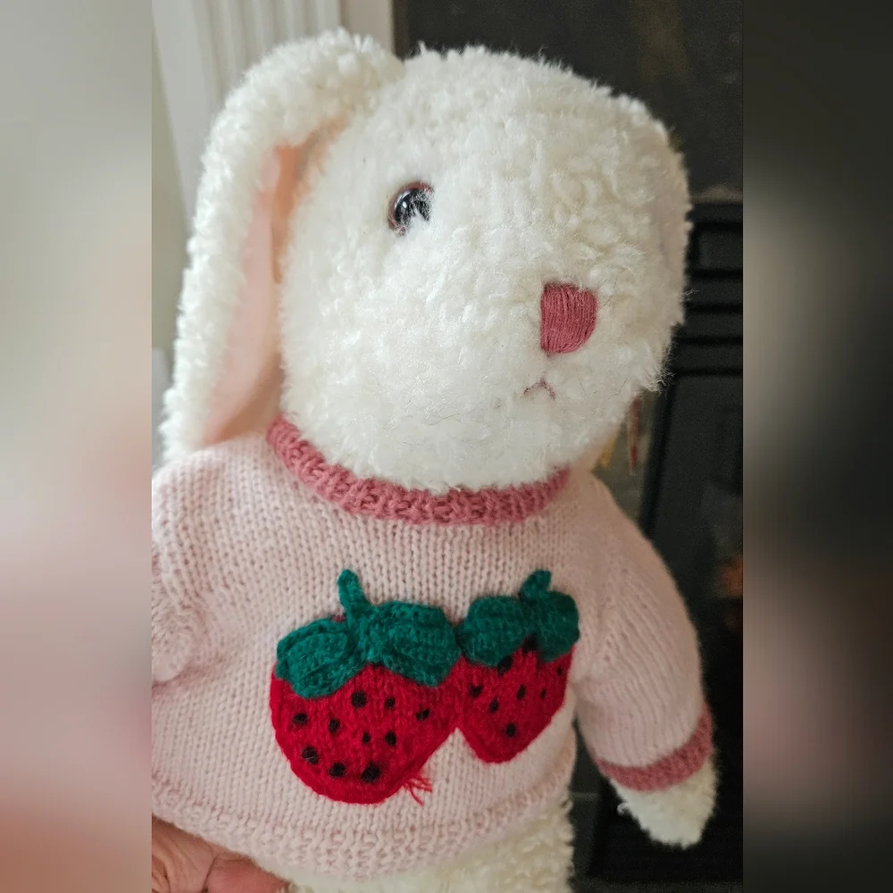 Vintage Ty Curly Bunny 18